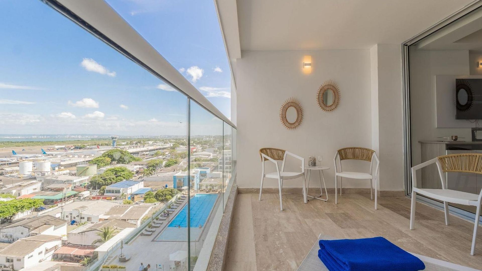 Cb1044 | Moderna-comoda Vista Increible Apartamento *